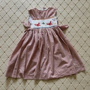 Little Follies smocked dress size 6 girls